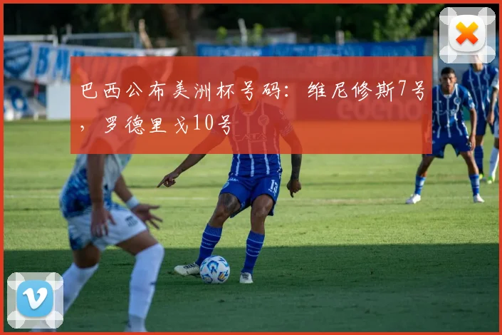 巴西公布美洲杯号码：维尼修斯7号，罗德里戈10号